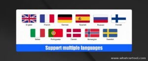 Autophix 9610 vw audi diagnostic scanner supported languages