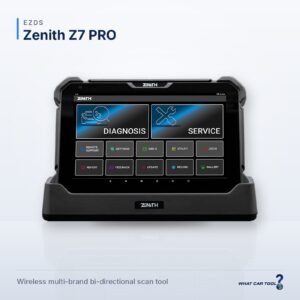 EZDS Zenith Z7 PRO scan tool charging cradle studio