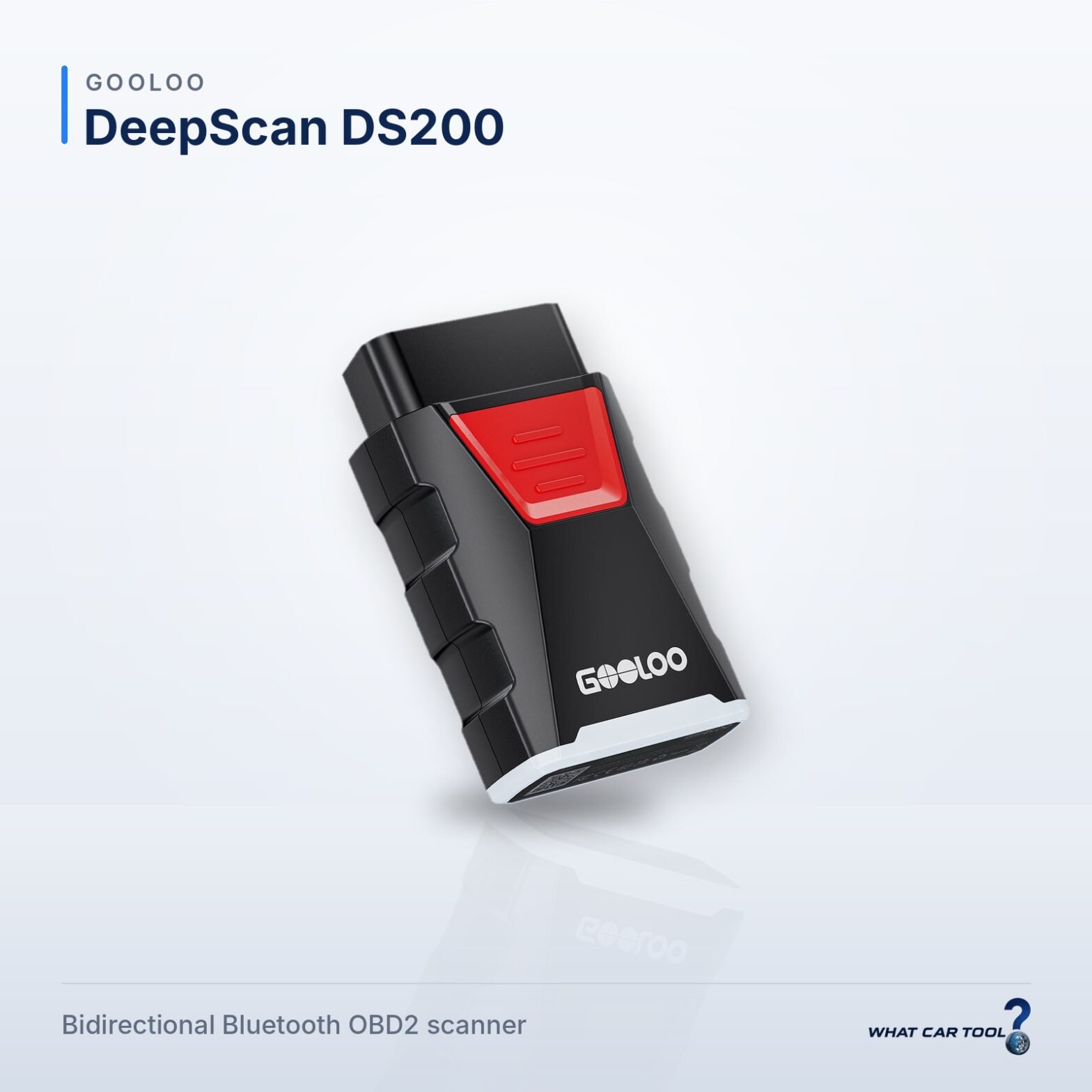GOOLOO DS200 bluetooth obd2 scanner studio product shot