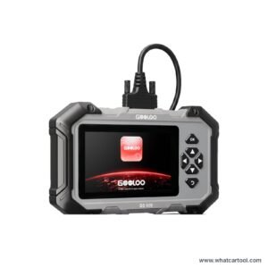 GOOLOO DS600 obd2 scan tool close up view